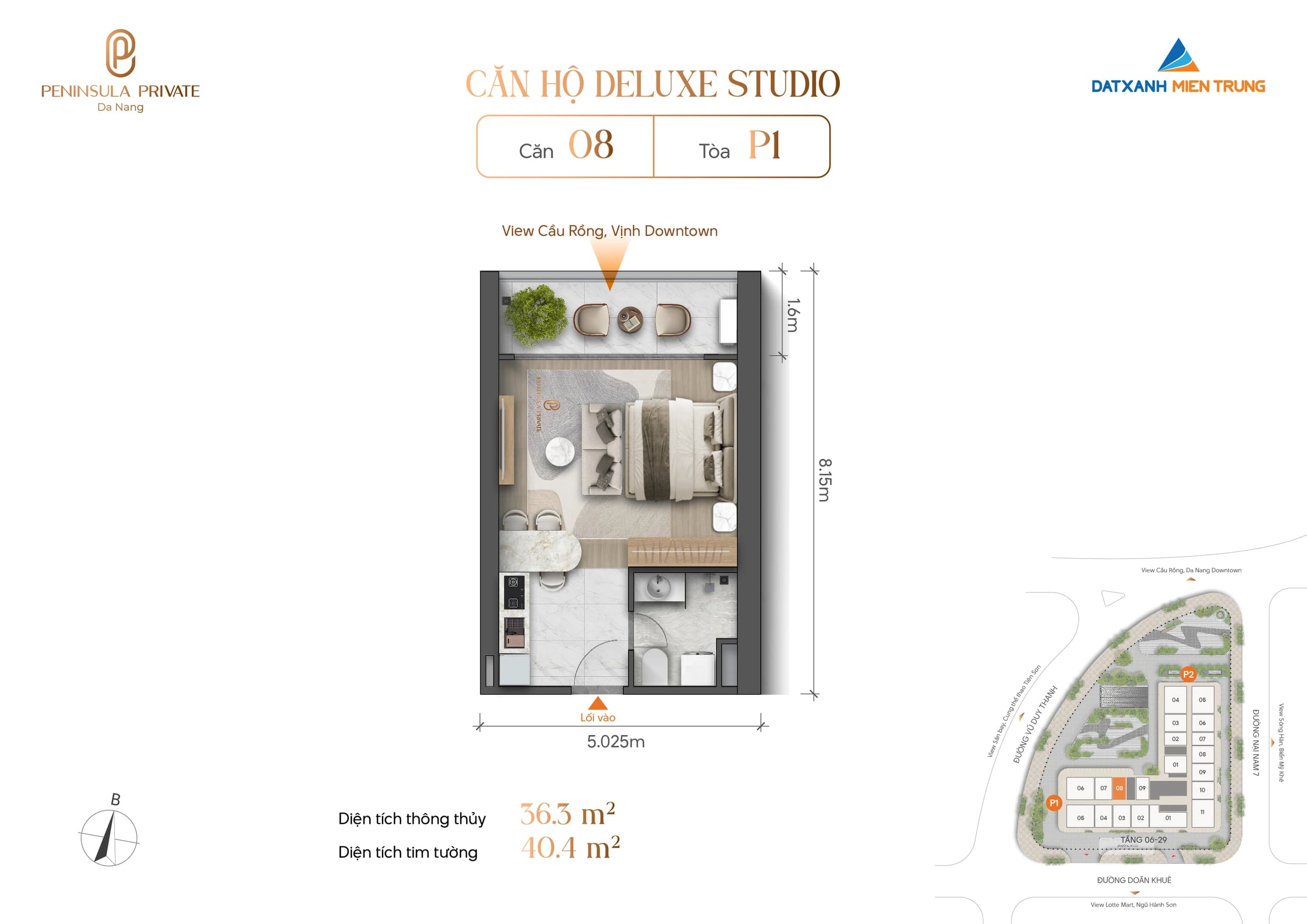 Căn hộ DELUXE STUDIO