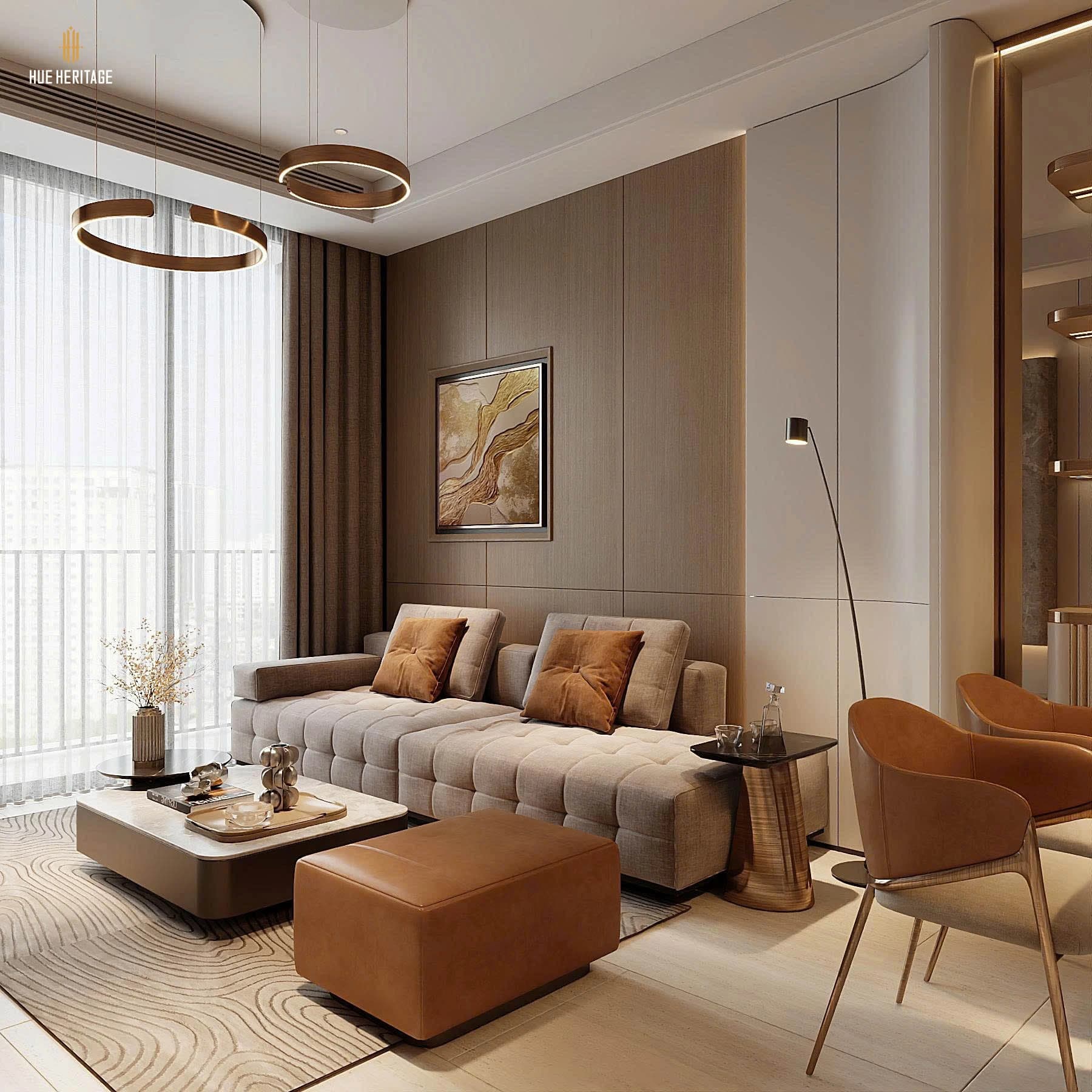 Căn hộ mẫu 2 phòng ngủ