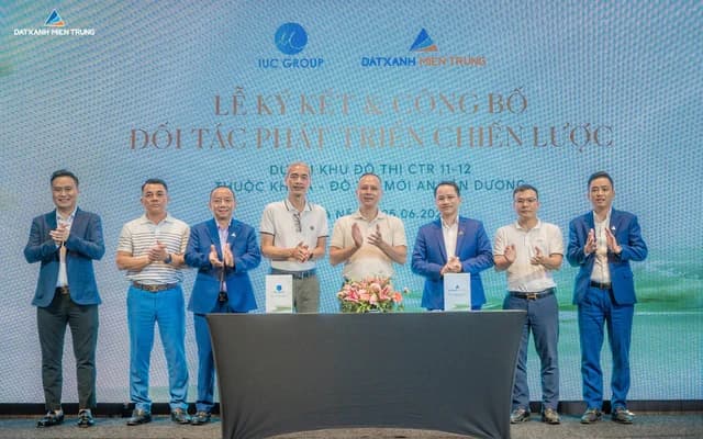 Đất Xanh Miền Trung trở thành đối tác phát triển và phân phối Khu A - Đô thị mới An Vân Dương